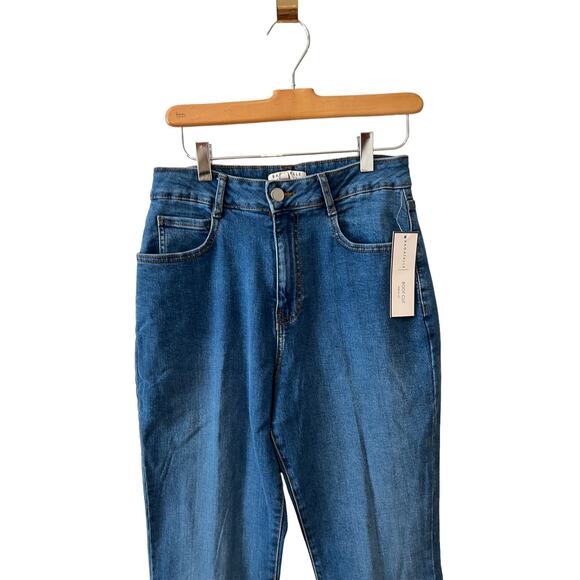 Bagatelle Boot Cut High Waisted Mom Denim Jeans 28 - Picture 2 of 7